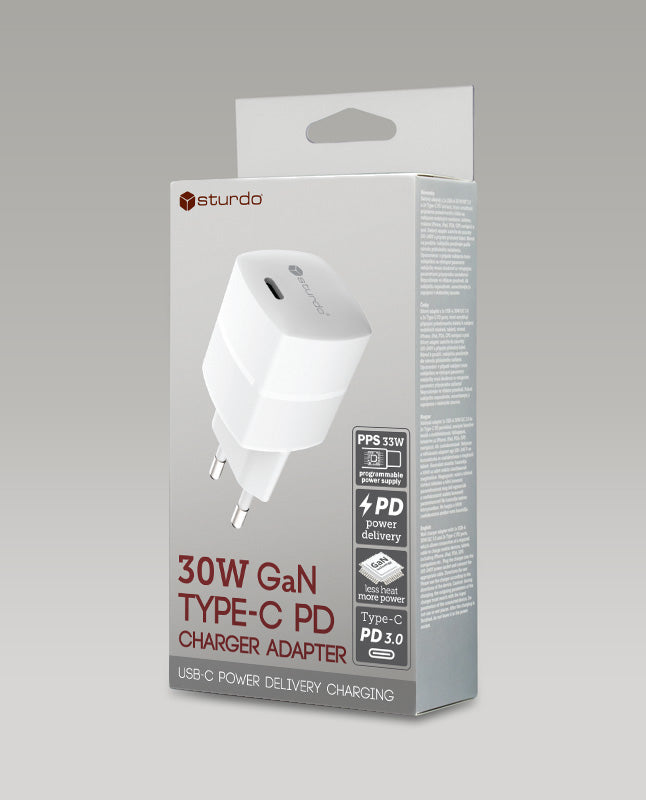 STURDO® Adapter 30W GaN Type-C