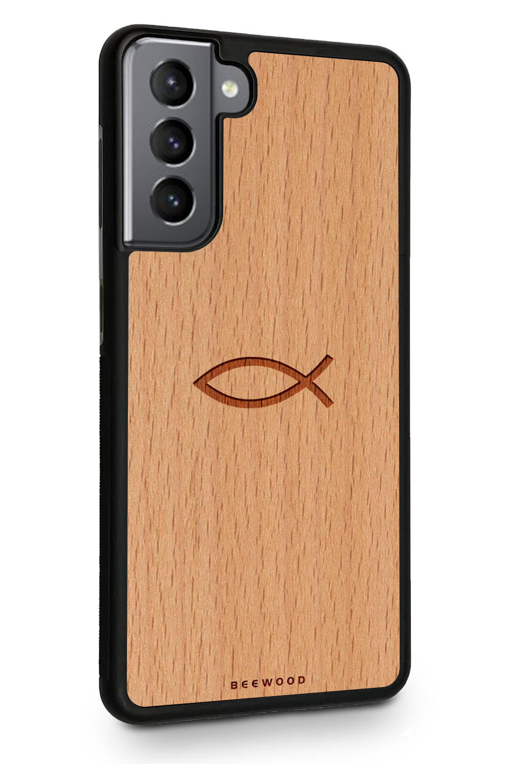 Holzhülle Samsung - BeeWood ICHTHYS