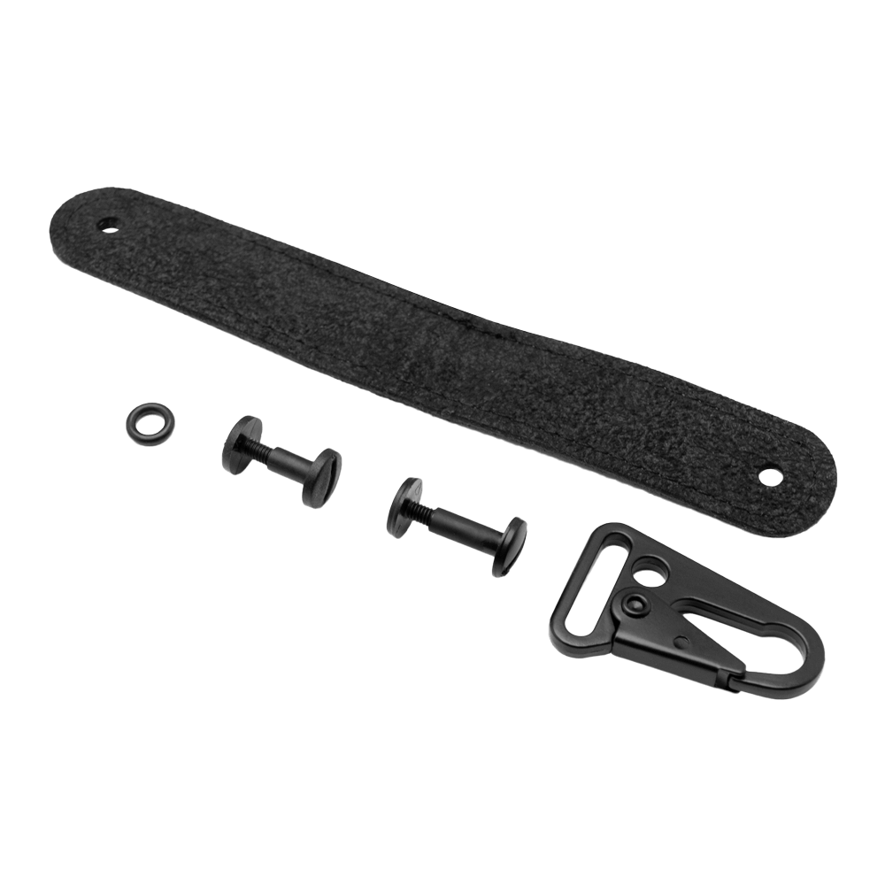 Leder-Schlüsselanhänger - BRAUN