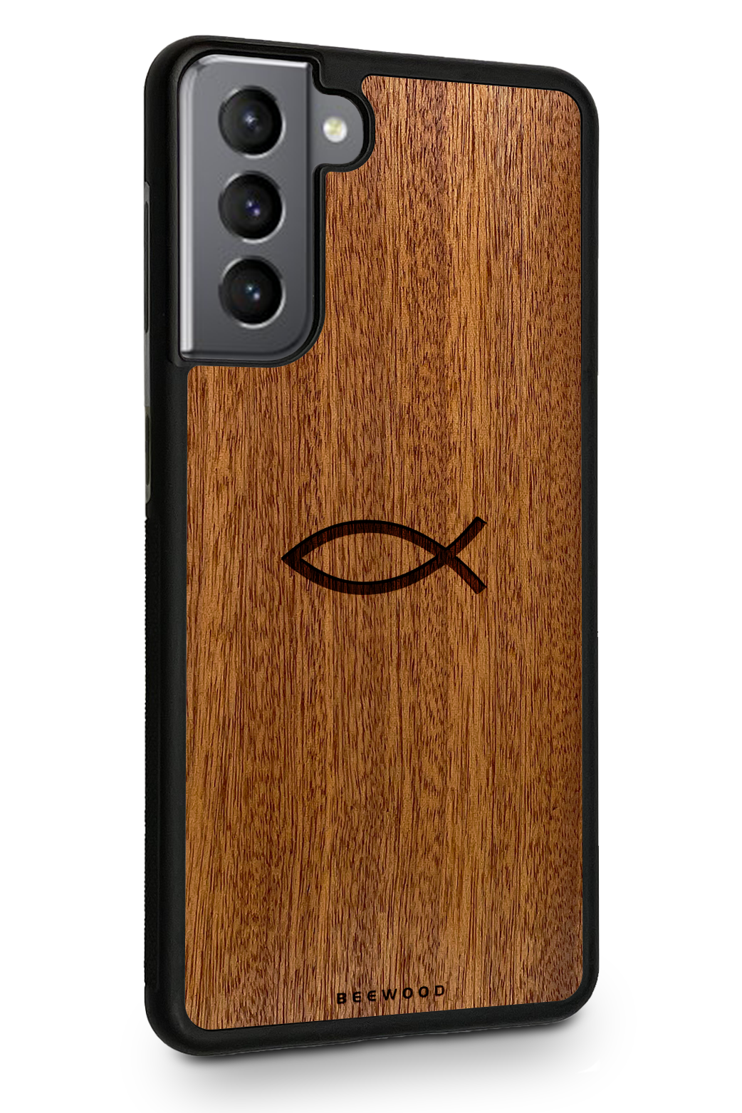 Holzhülle Samsung - BeeWood ICHTHYS