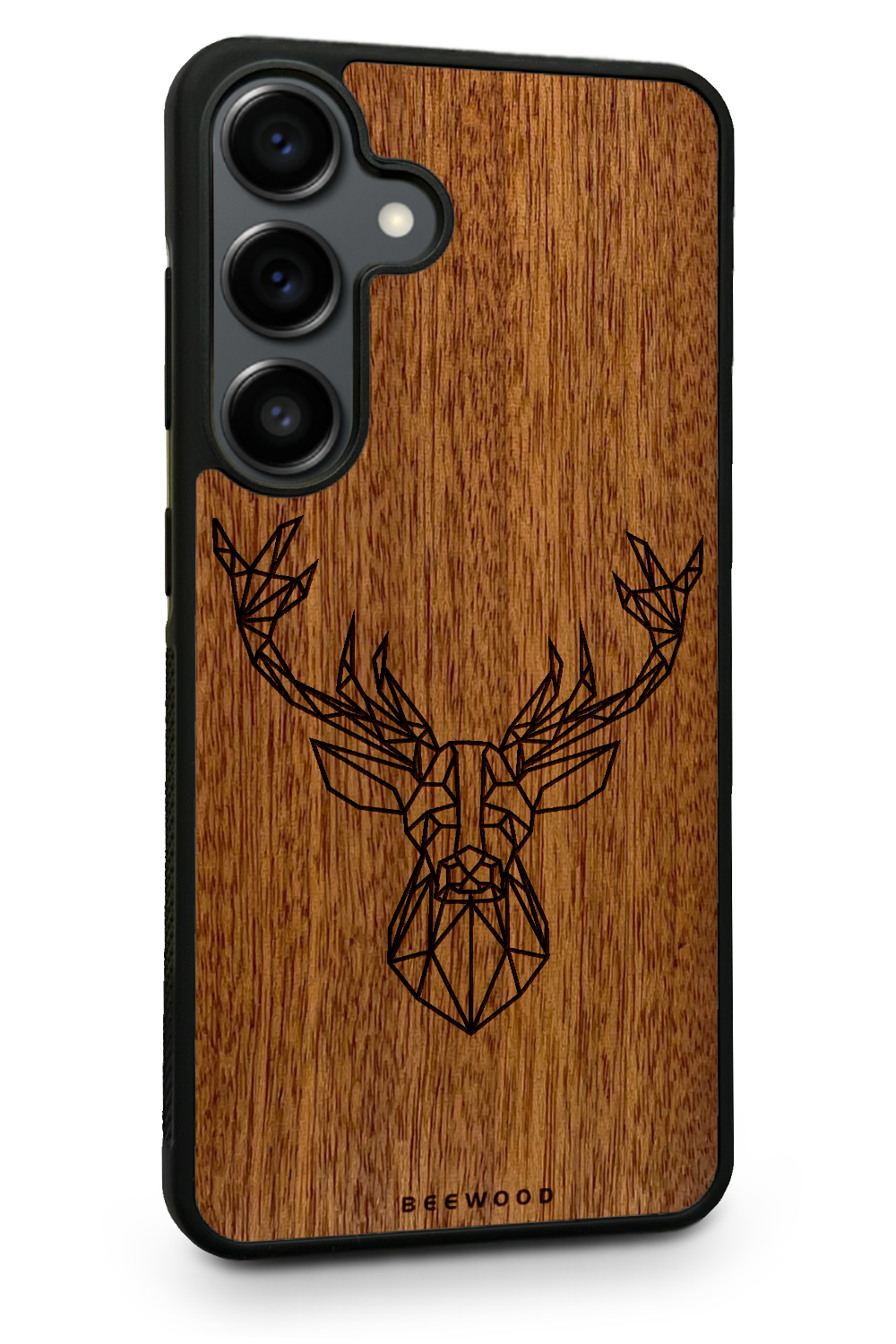 Holzhülle Samsung - BeeWood HIRSCH