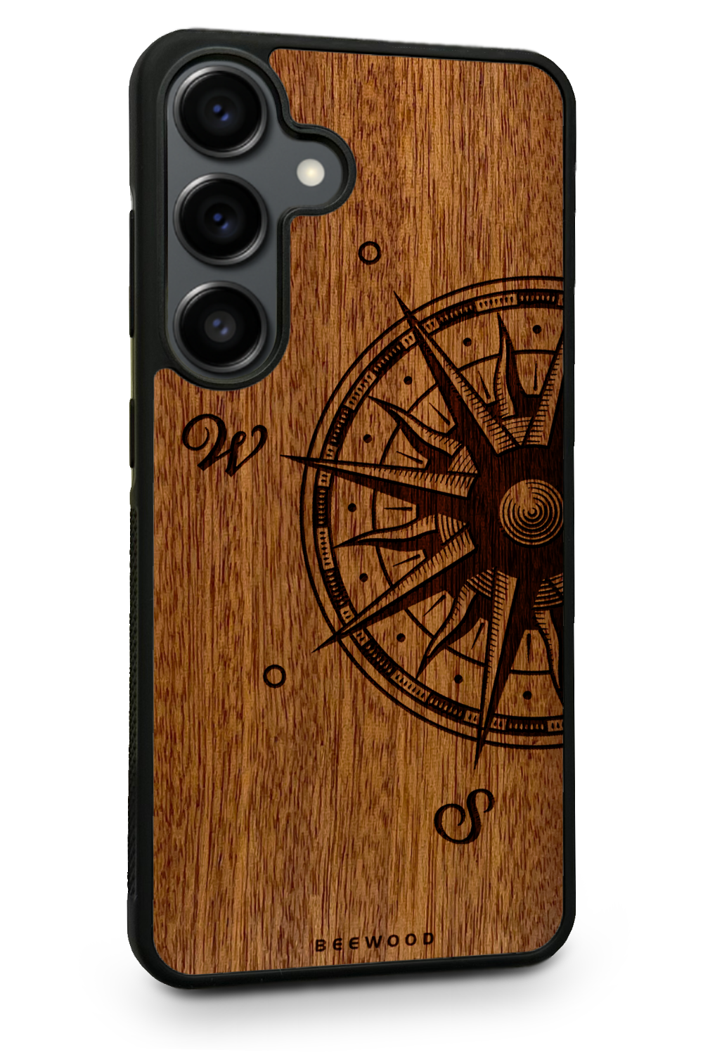 Holzhülle Samsung - BeeWood KOMPASS