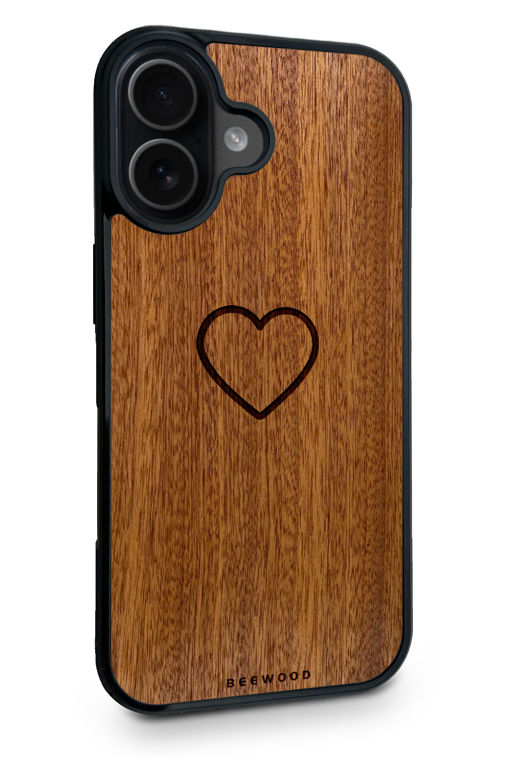 Holzhülle iPhone - BeeWood LOVE