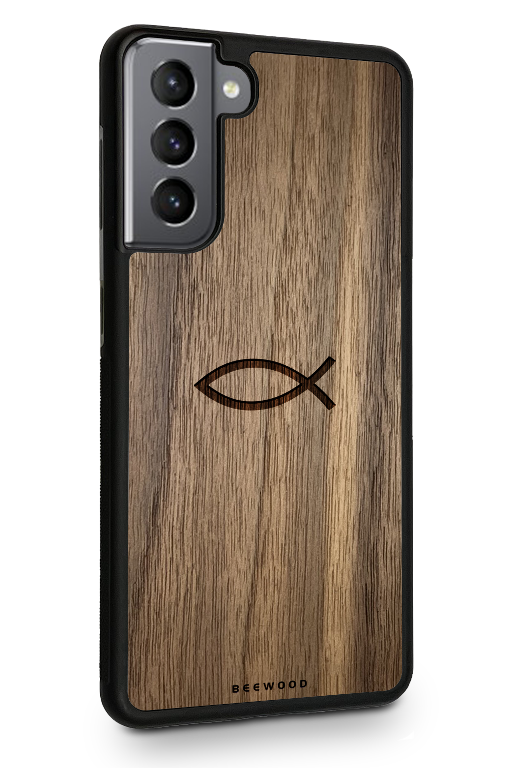 Holzhülle Samsung - BeeWood ICHTHYS