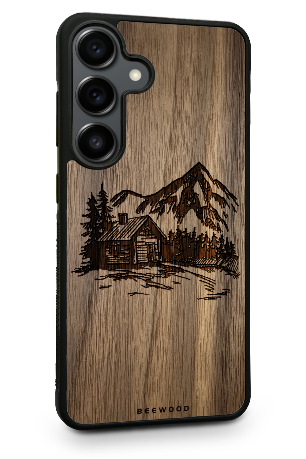 Holzhülle Samsung - BeeWood TRAUMLANDSCHAFT