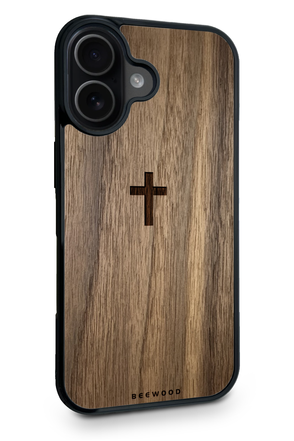 Holzhülle iPhone - BeeWood CROSS