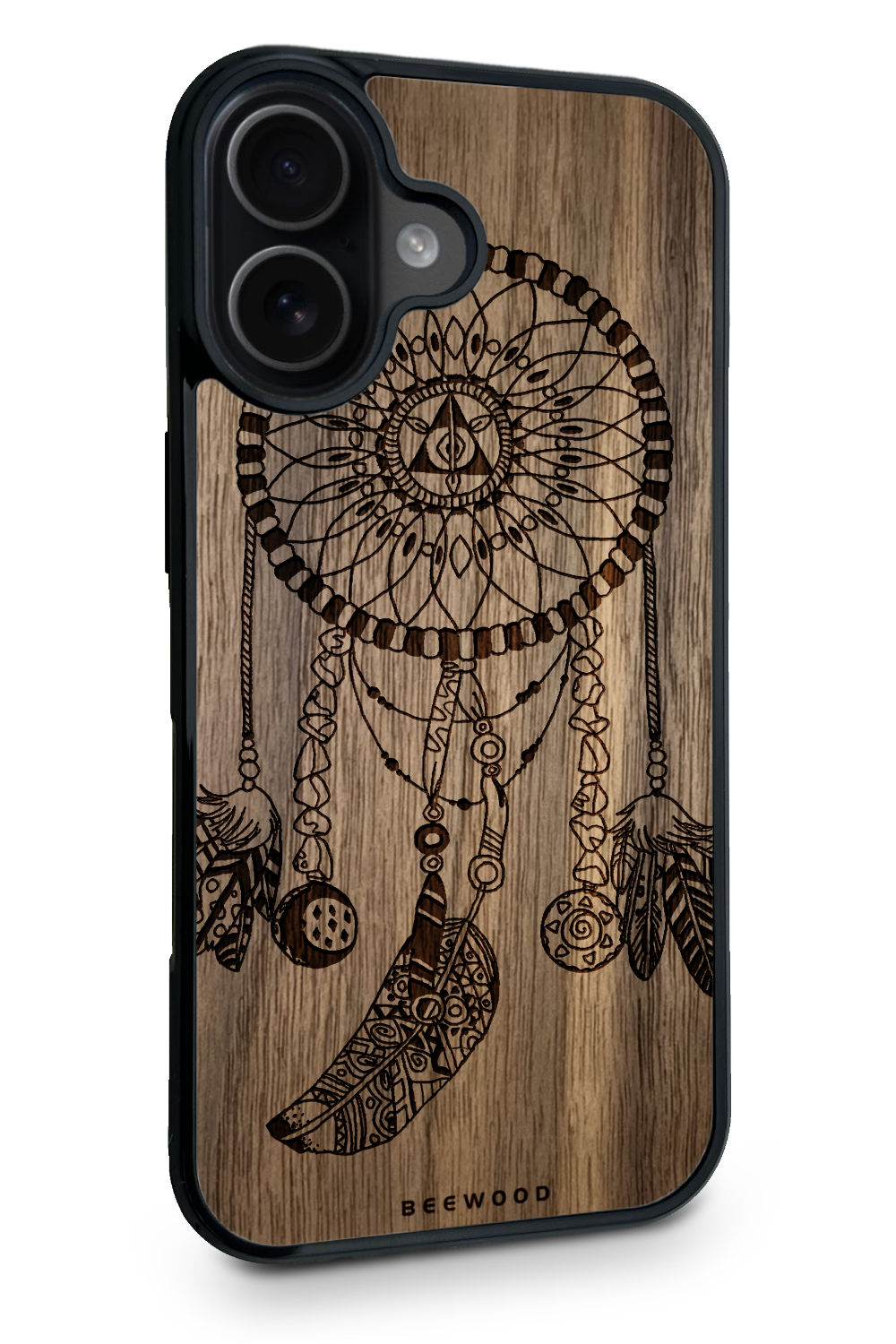 Holzhülle iPhone - BeeWood TRAUMFÄNGER