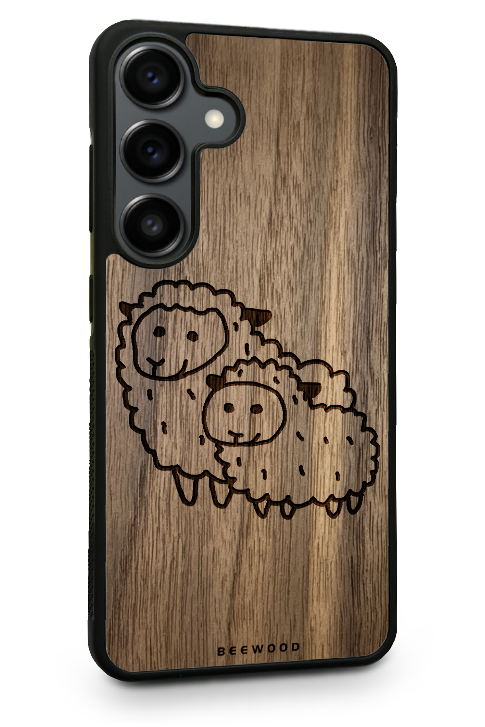 Holzhülle Samsung - BeeWood SHEEP