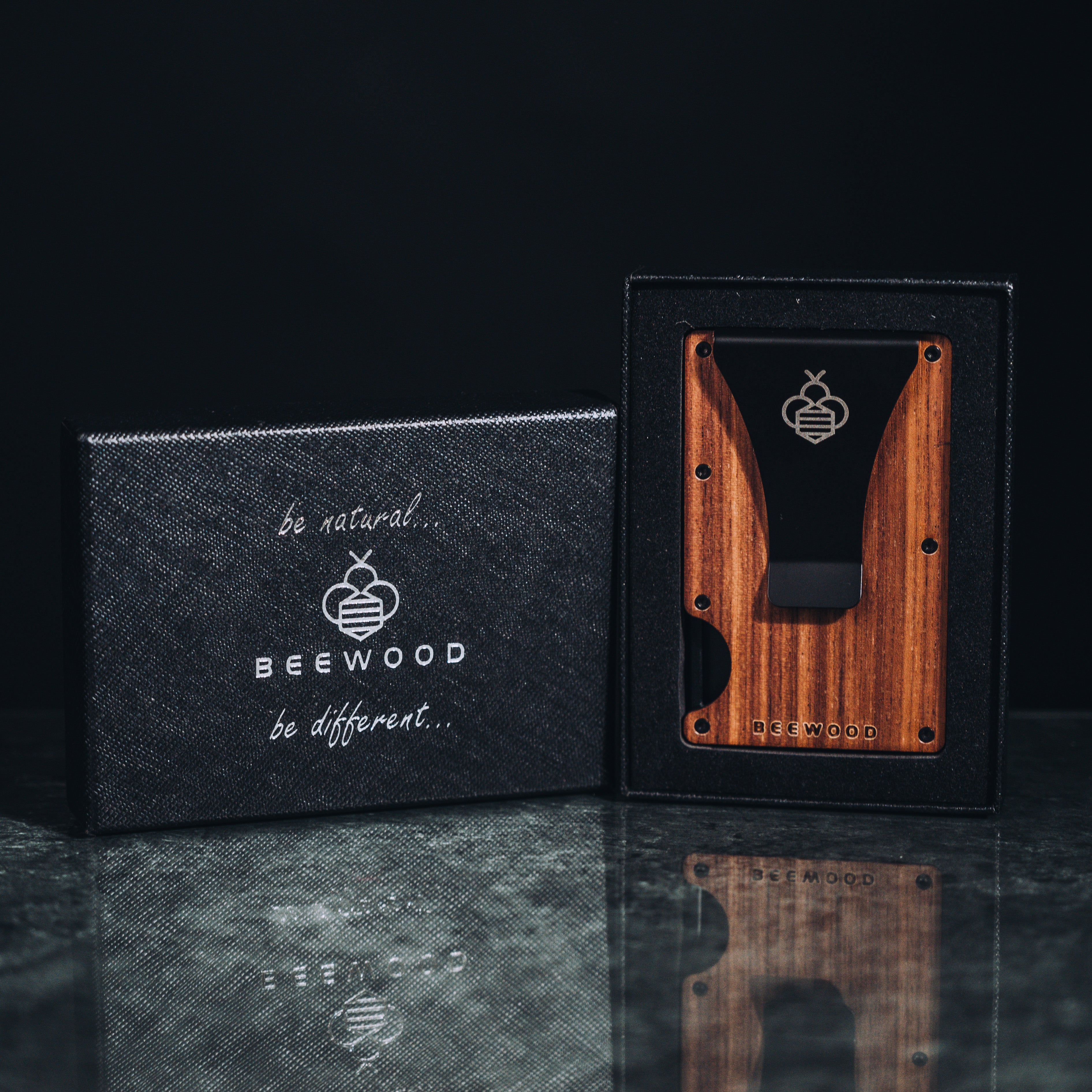 Holzportemonnaie BeeWood - BUCHE