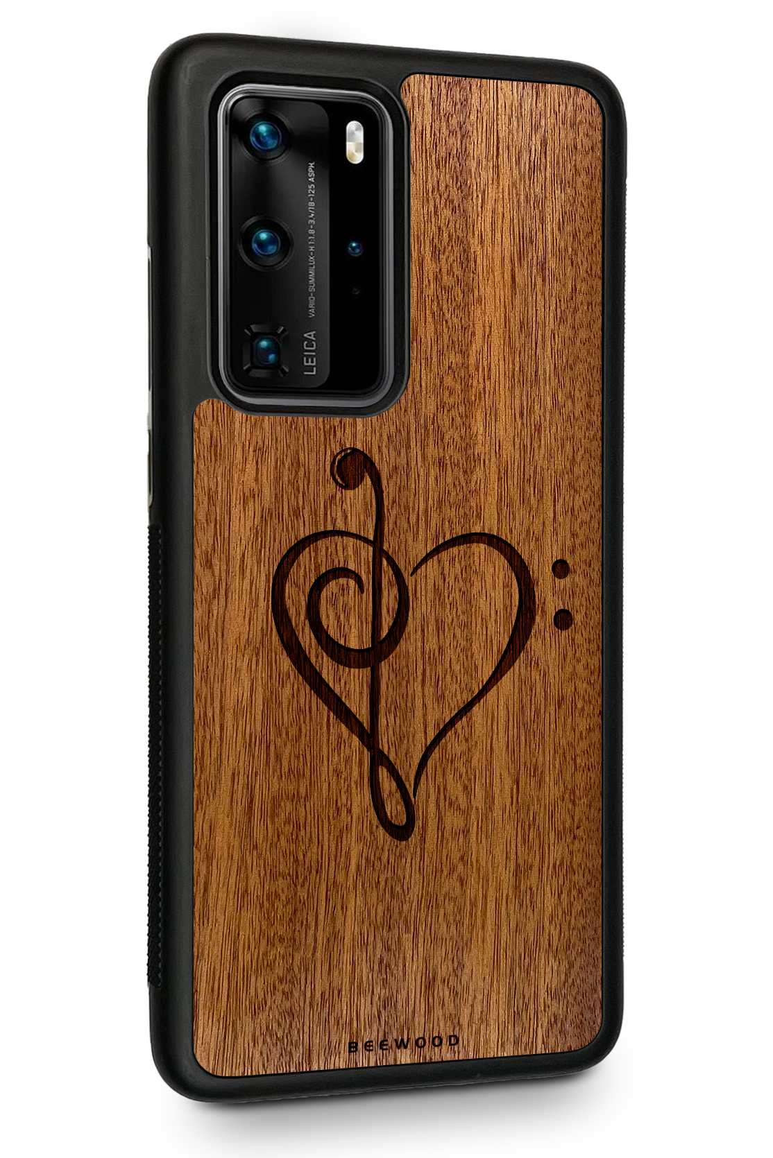 Holzhülle Huawei - BeeWood NOTENSCHLÜSSEL