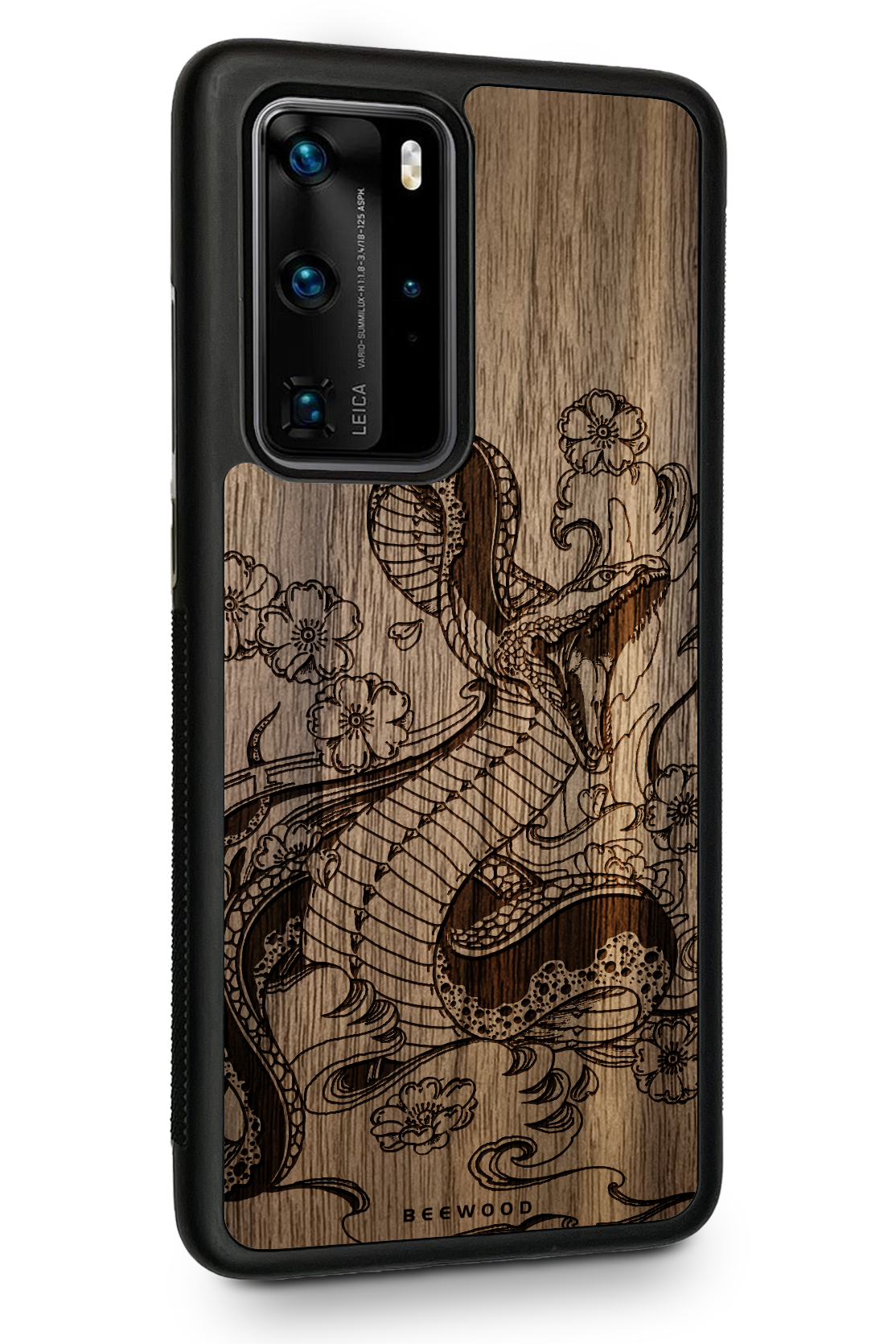Holzhülle Huawei - BeeWood SNAKE