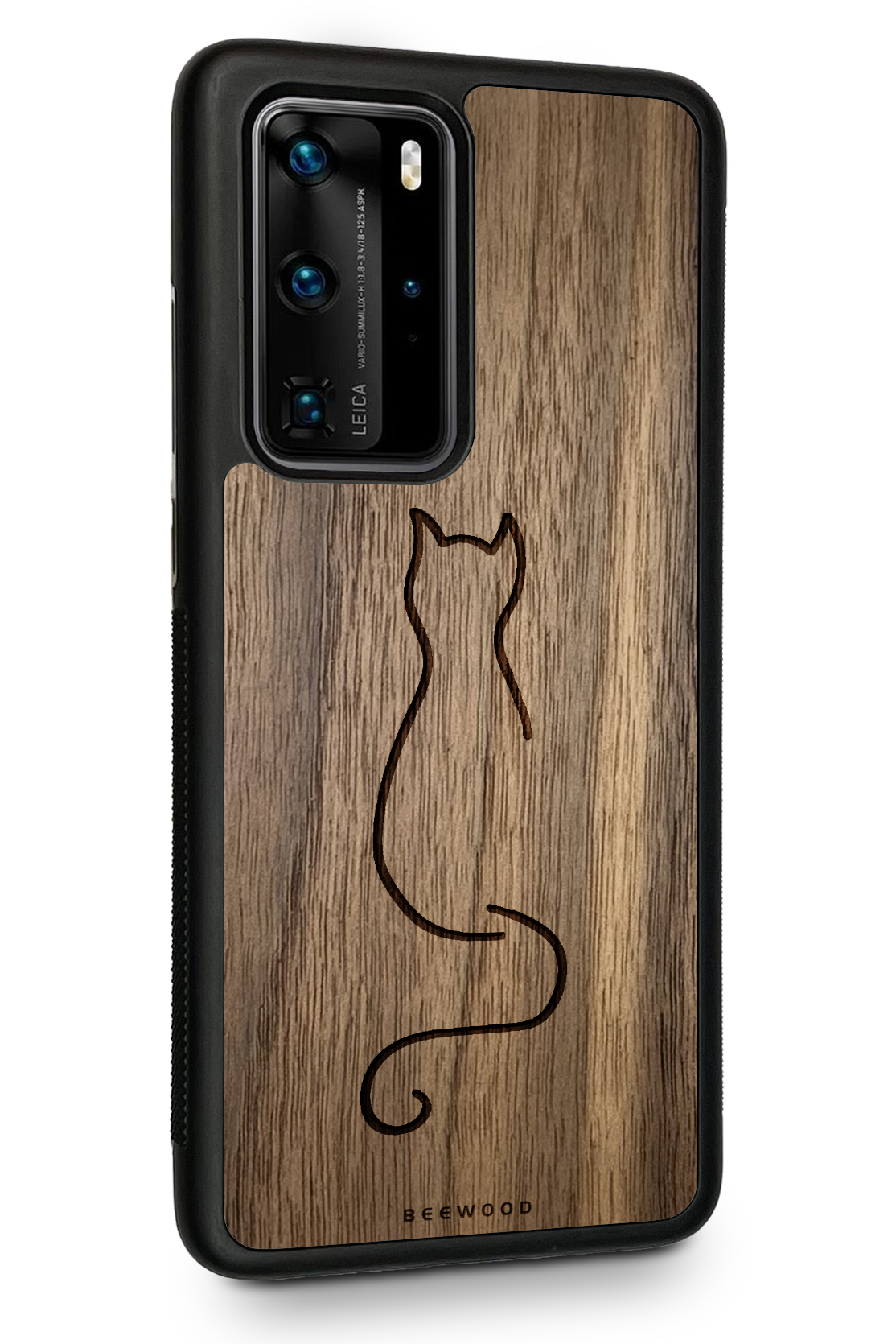 Holzhülle Huawei - BeeWood KATZE
