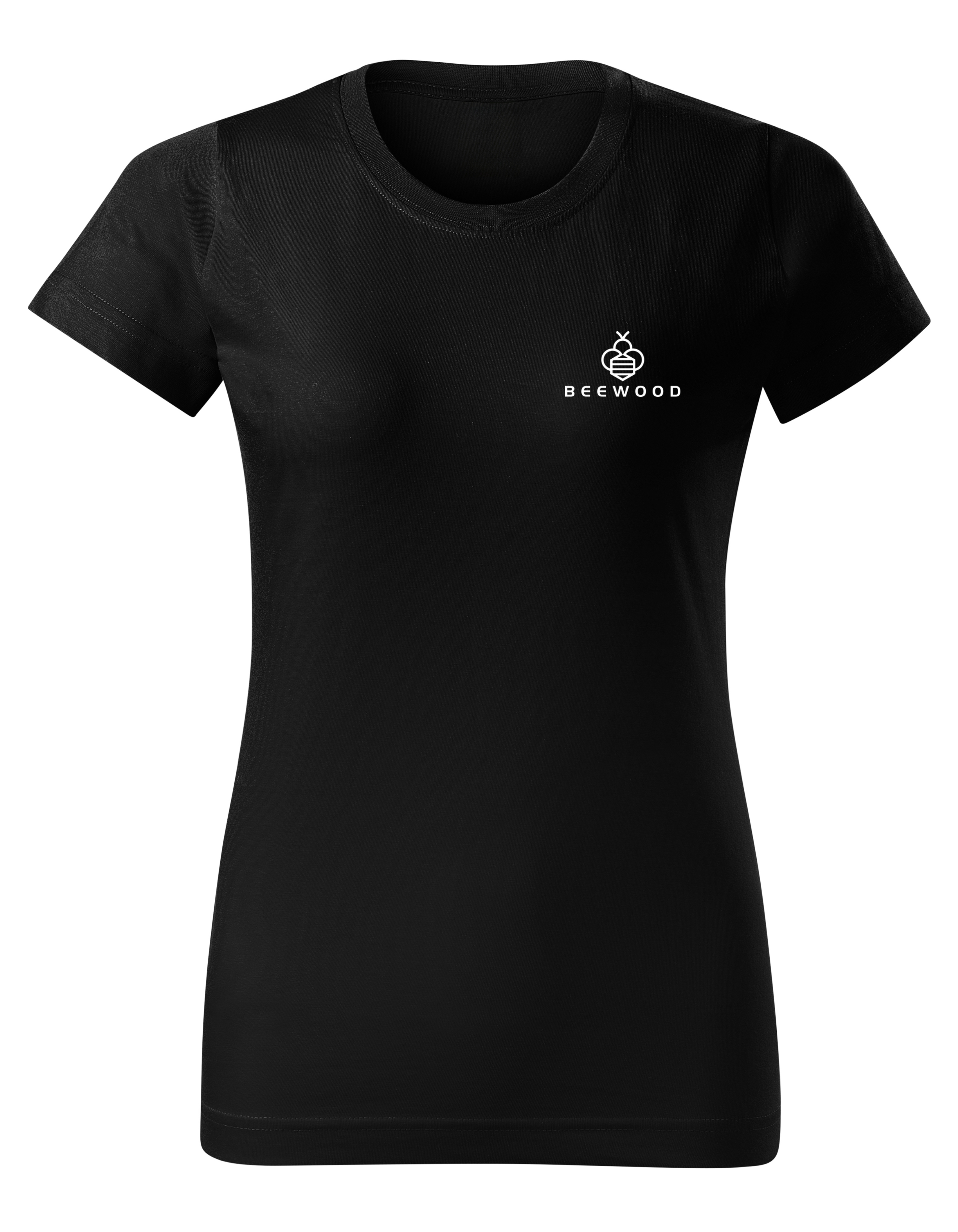 Schwarzes Damen T-Shirt BeeWood