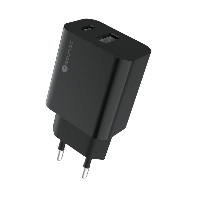 STURDO® Adapter 20W Type-C + 18W Quick Charge