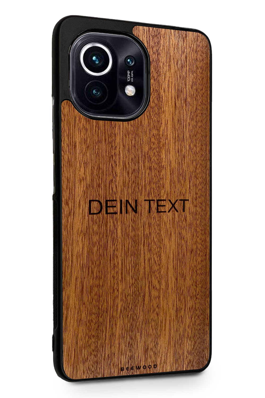 Holzhülle Xiaomi - BeeWood UNO - MIT DEINEM TEXT