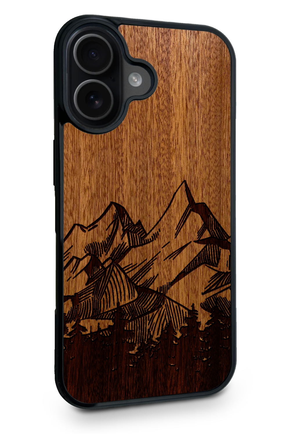 Holzhülle iPhone - BeeWood BERGE