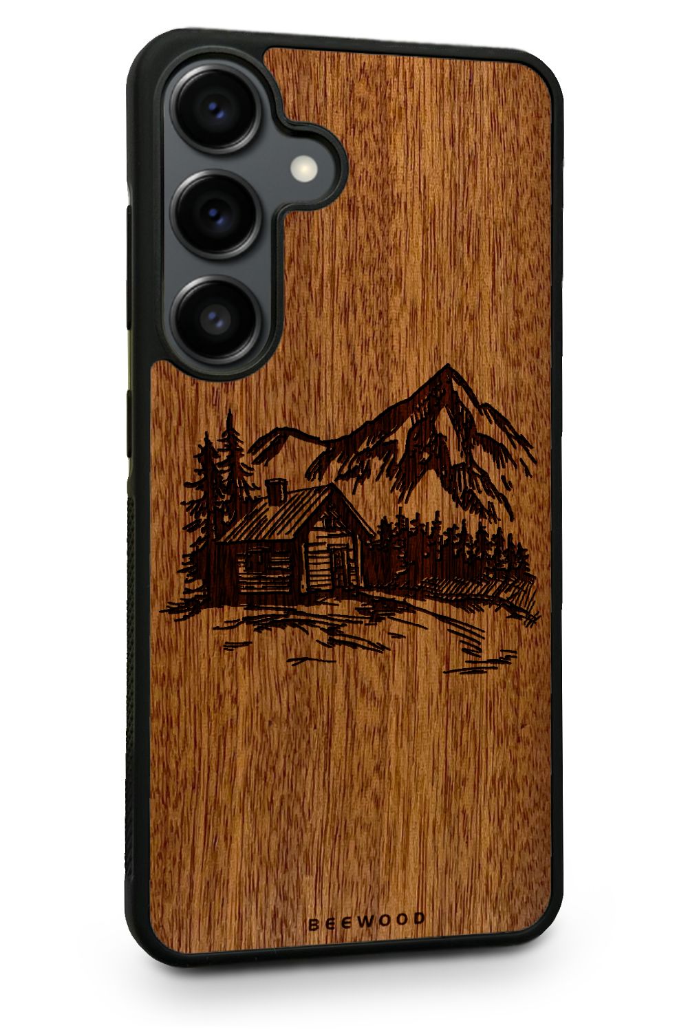 Holzhülle Samsung - BeeWood TRAUMLANDSCHAFT