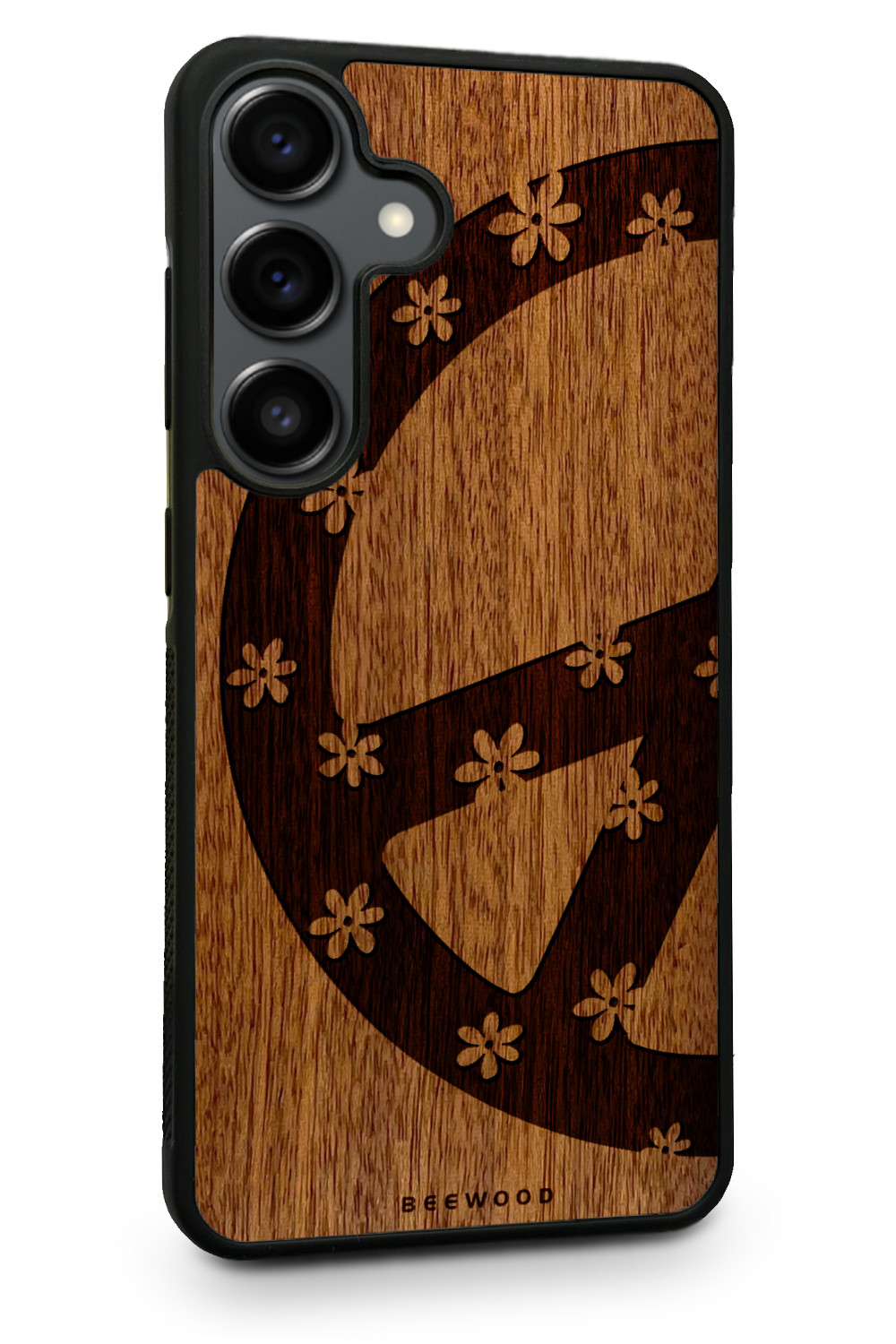 Holzhülle Samsung - BeeWood PEACE