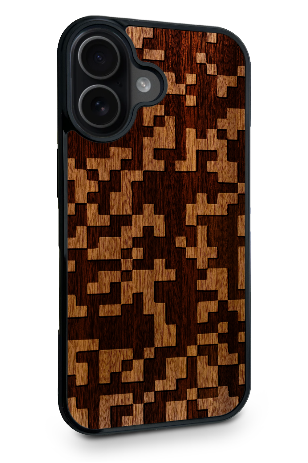 Holzhülle iPhone - BeeWood PIXELS