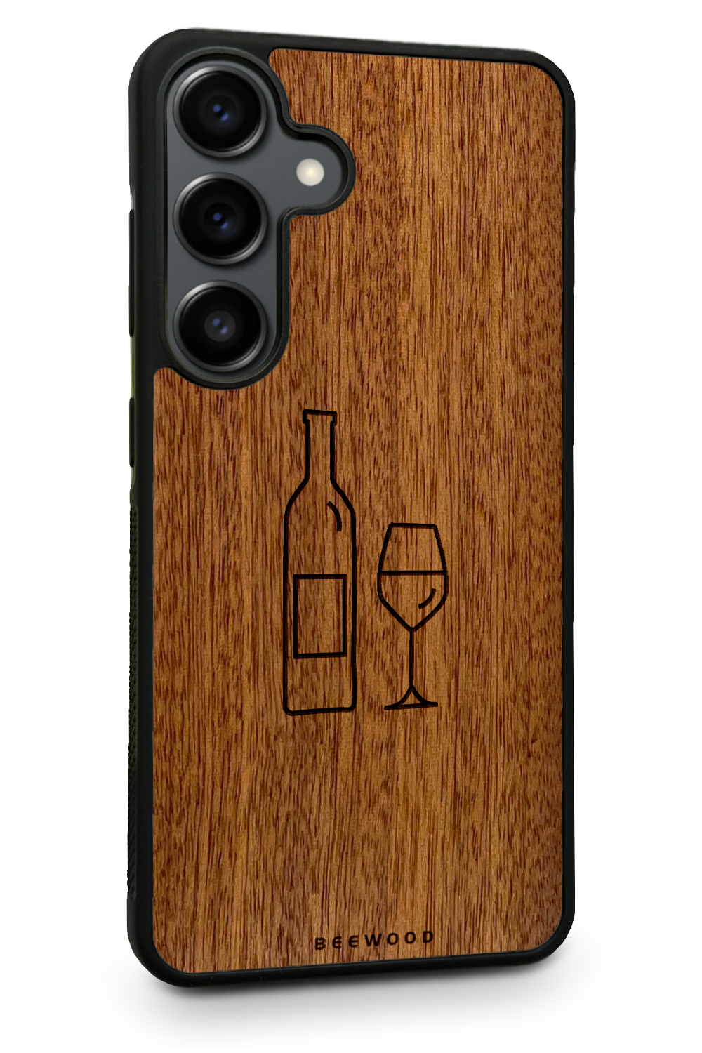 Holzhülle Samsung - BeeWood WEIN