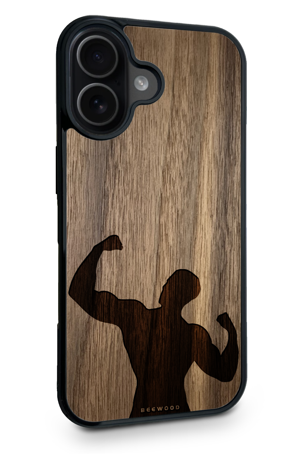 Holzhülle iPhone - BeeWood FITNESS
