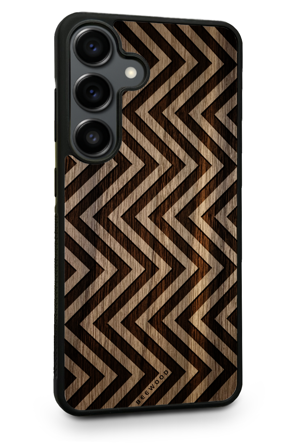 Holzhülle Samsung - BeeWood STRIPES