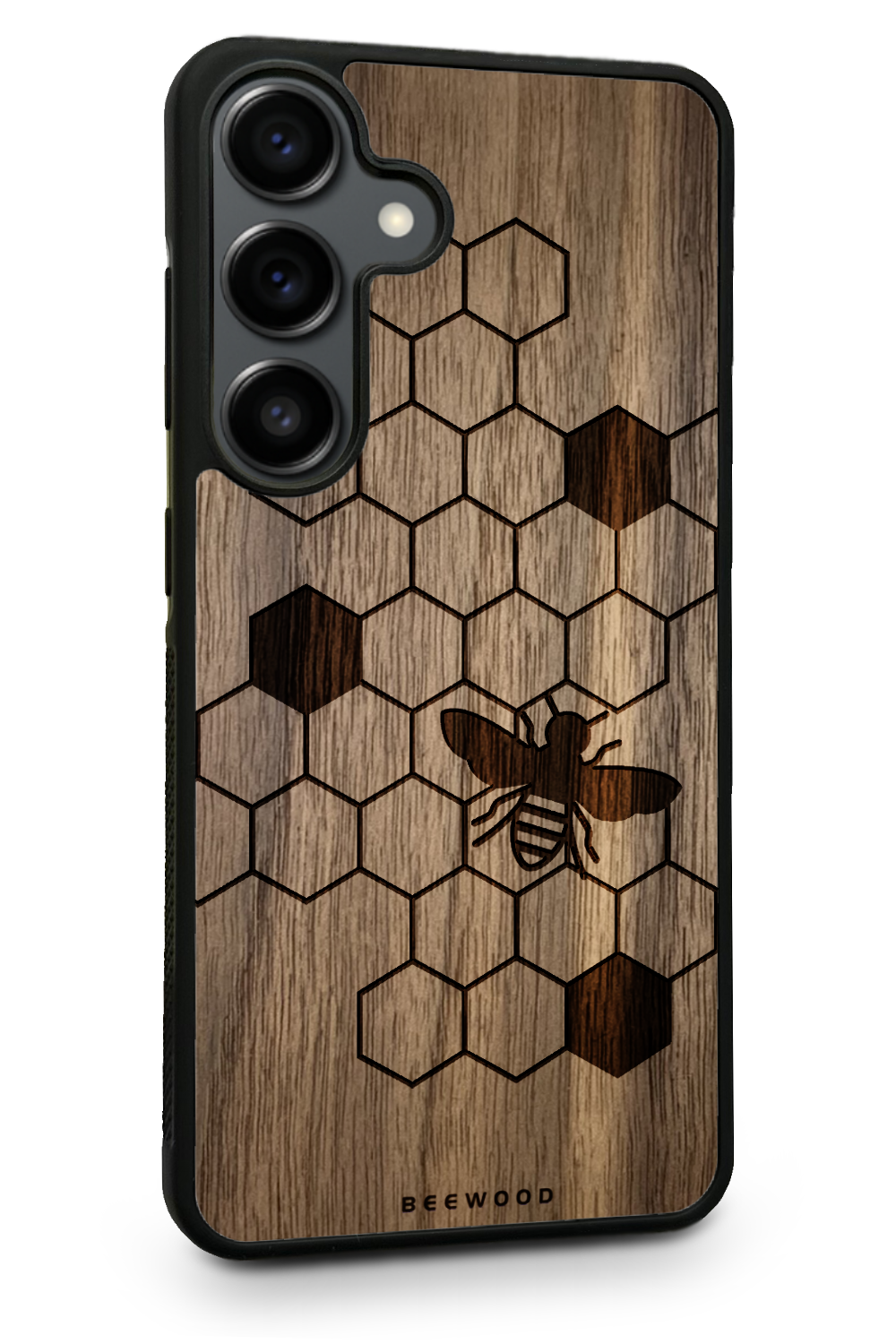 Holzhülle Samsung - BeeWood BIENENMOTIV
