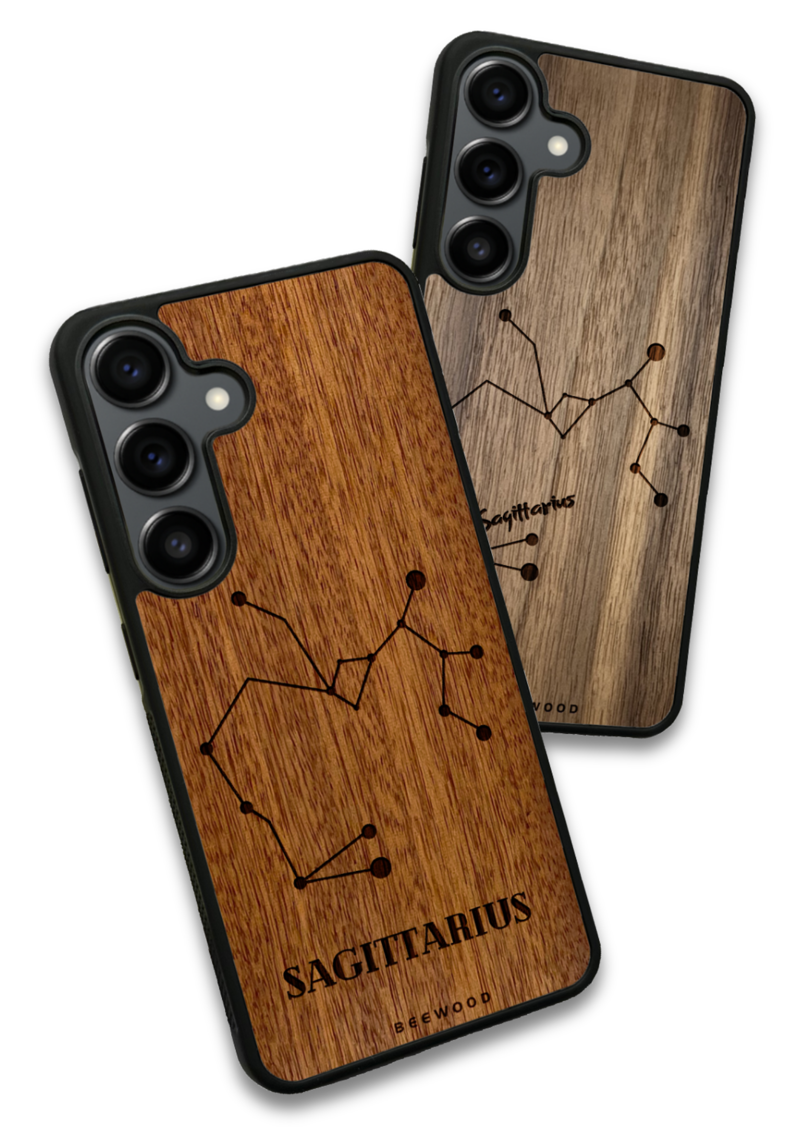 Holzhülle Samsung - BeeWood STERNZEICHEN