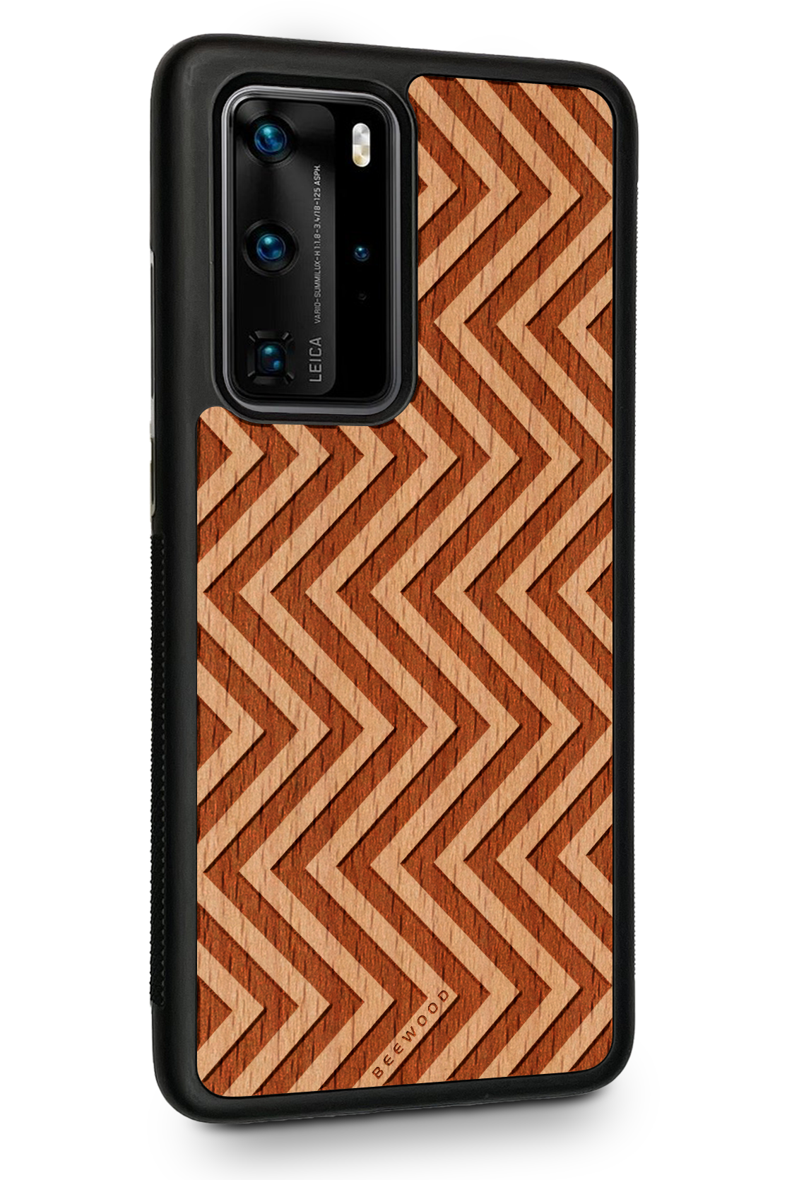 Holzhülle Huawei - BeeWood STRIPES