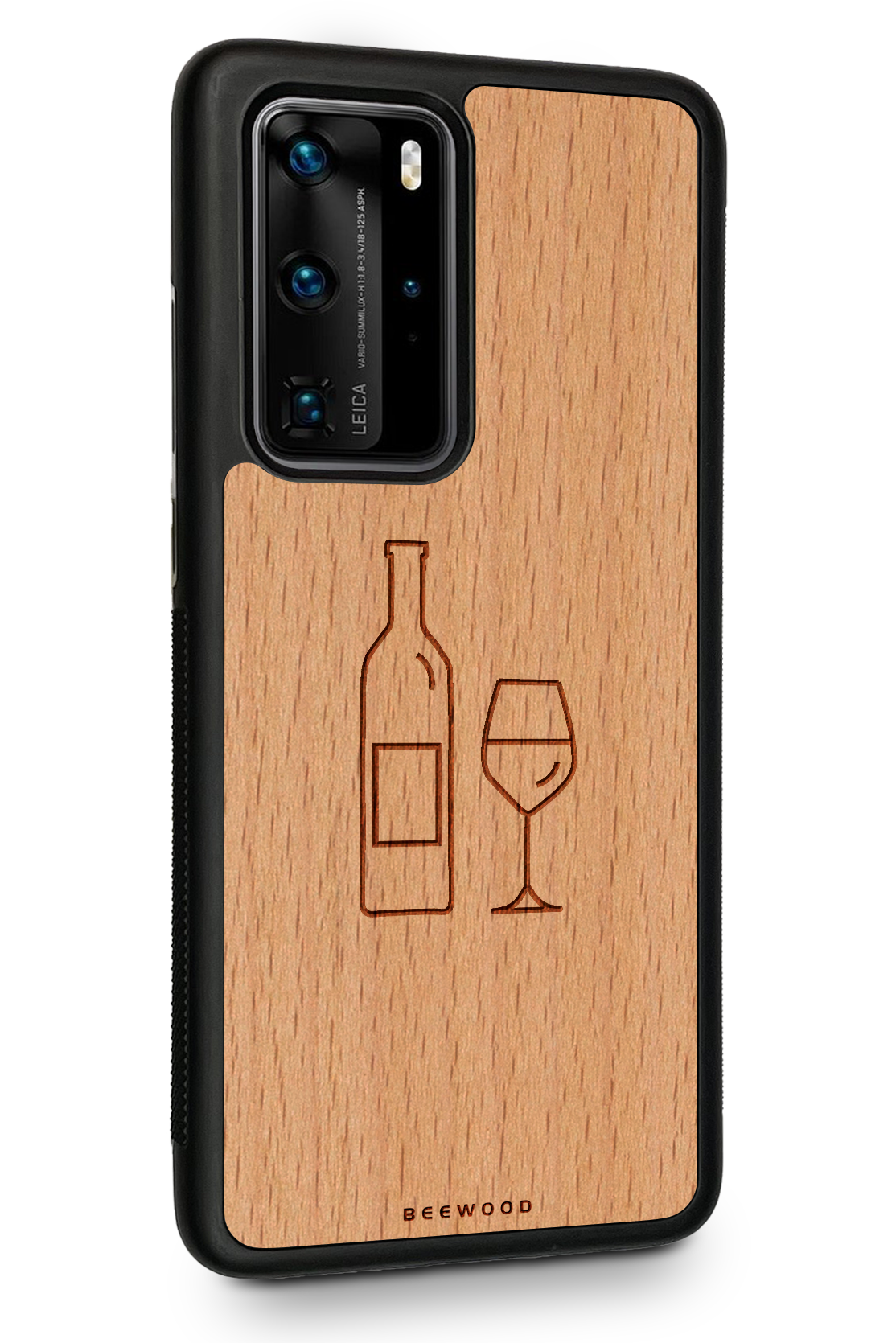 Holzhülle Huawei - BeeWood WEIN