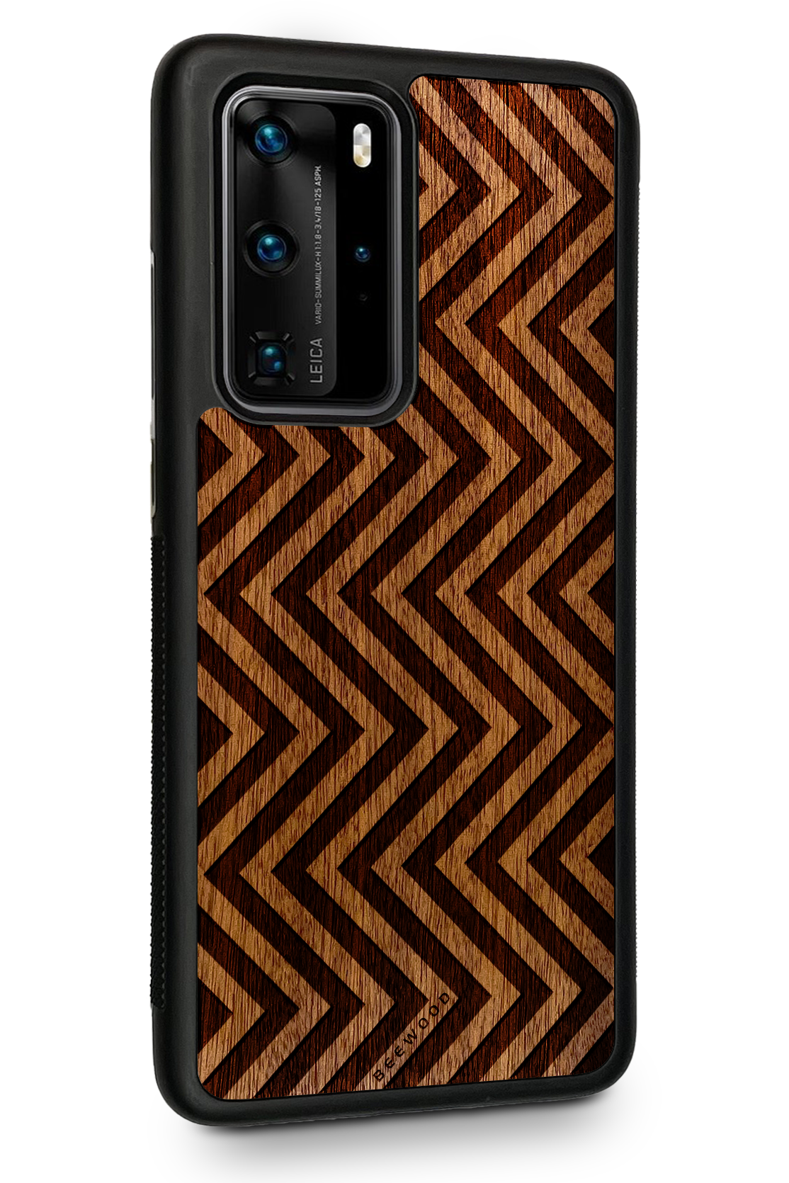 Holzhülle Huawei - BeeWood STRIPES