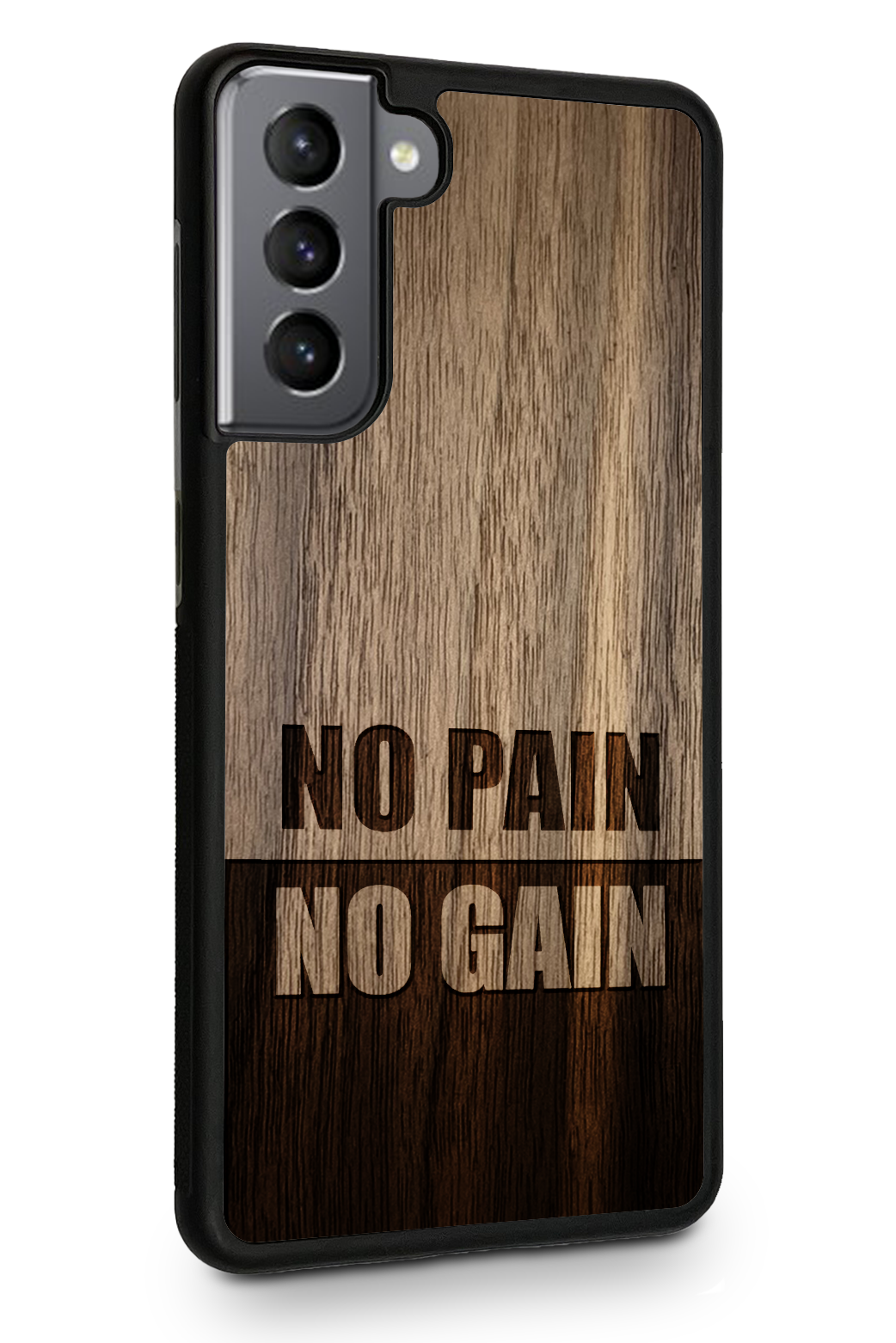 Holzhülle Samsung - BeeWood NO PAIN NO GAIN