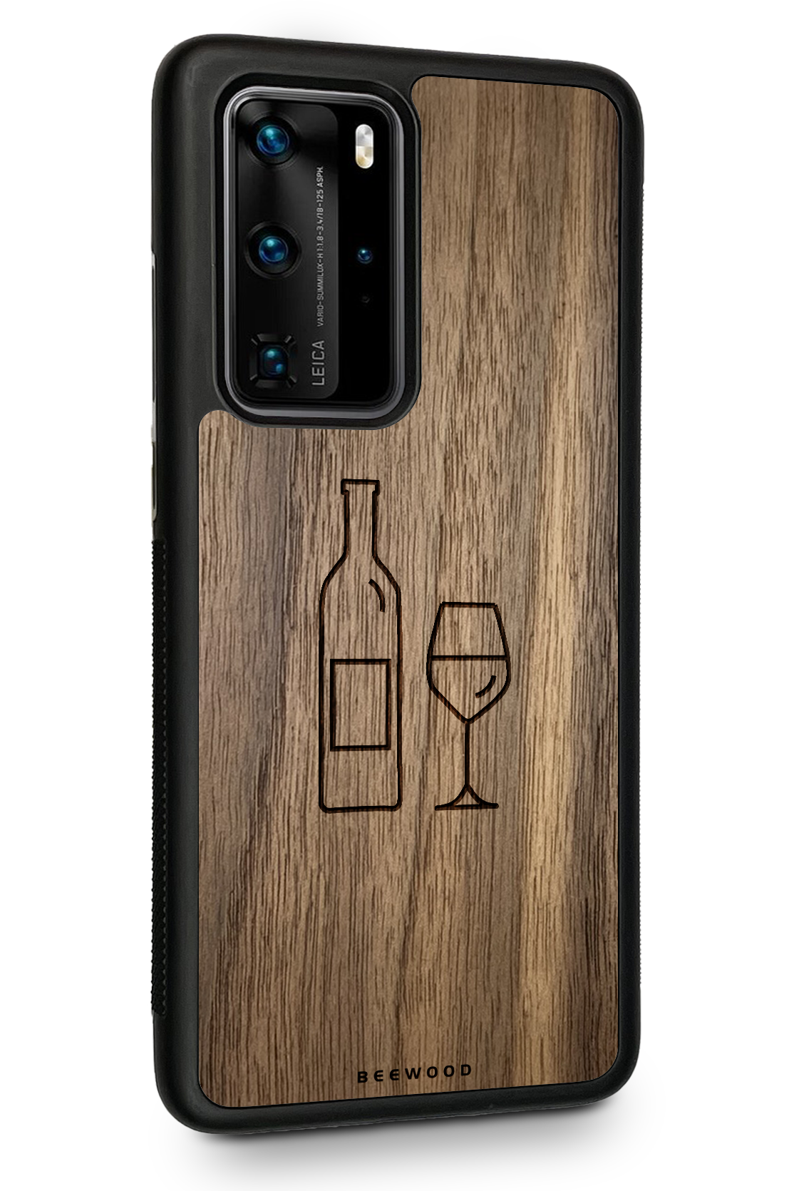 Holzhülle Huawei - BeeWood WEIN