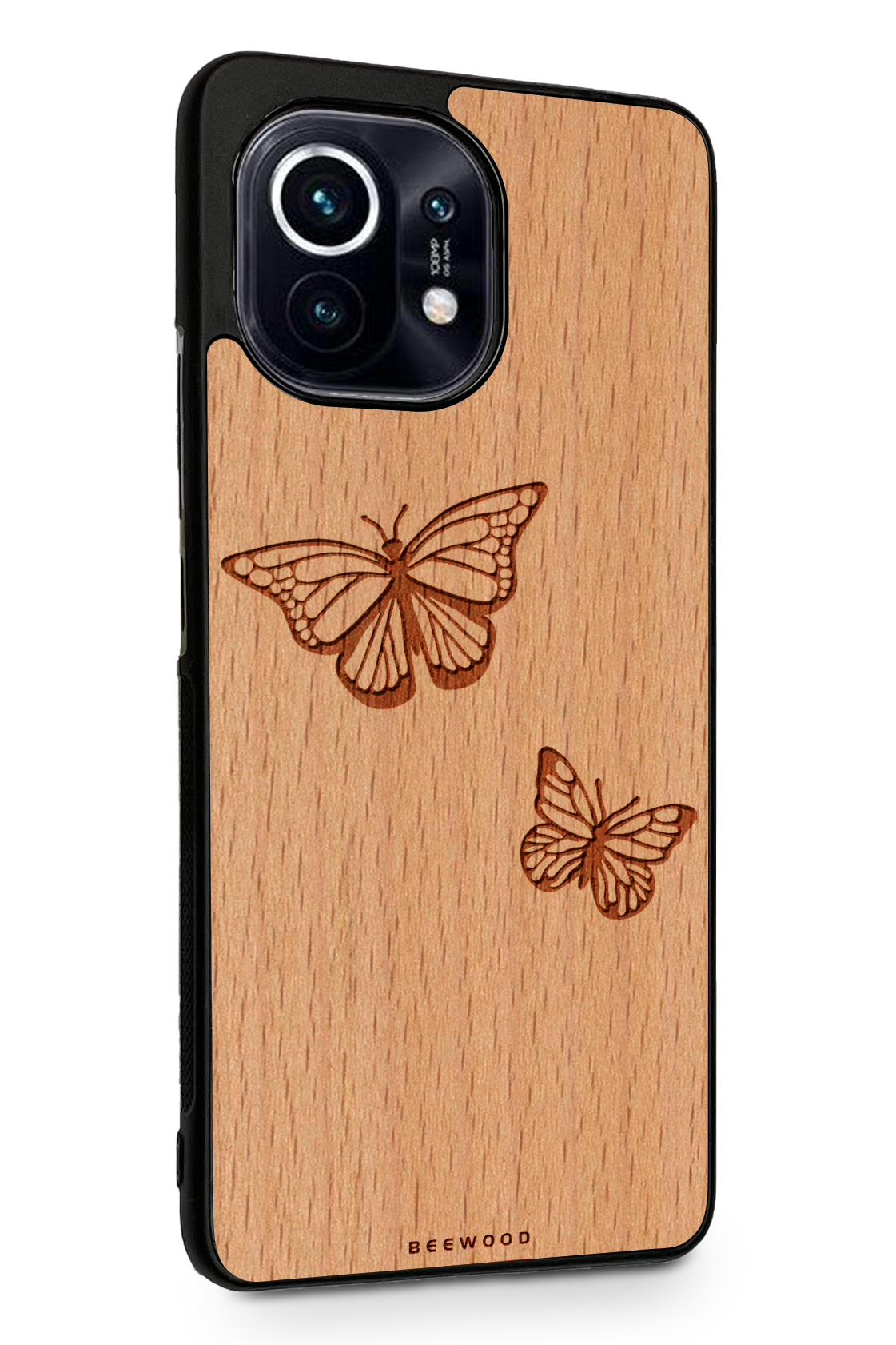 Holzhülle Xiaomi - BeeWood SCHMETTERLINGE