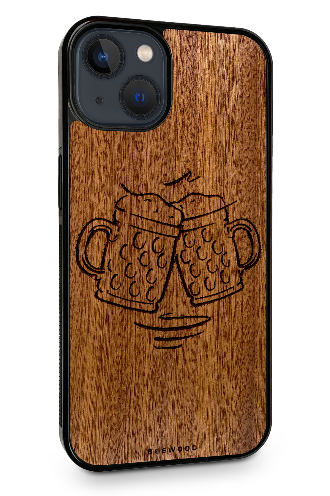 Holzhülle iPhone - BeeWood BIER