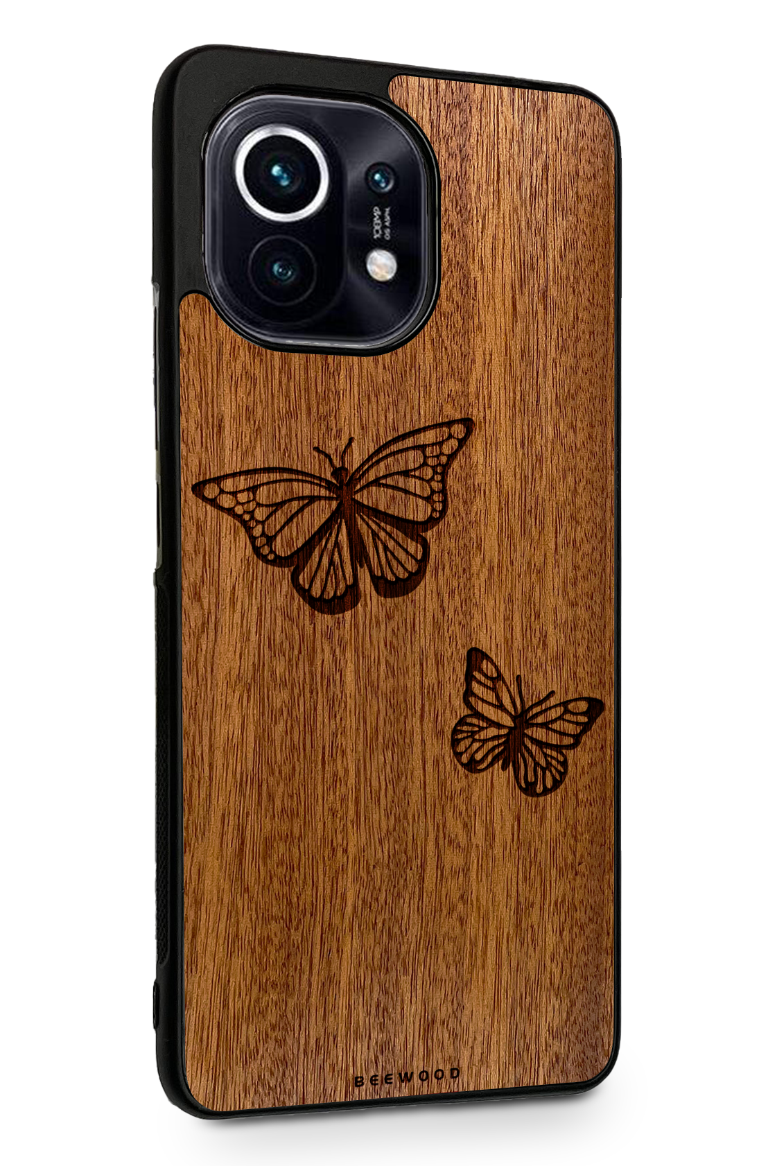 Holzhülle Xiaomi - BeeWood SCHMETTERLINGE