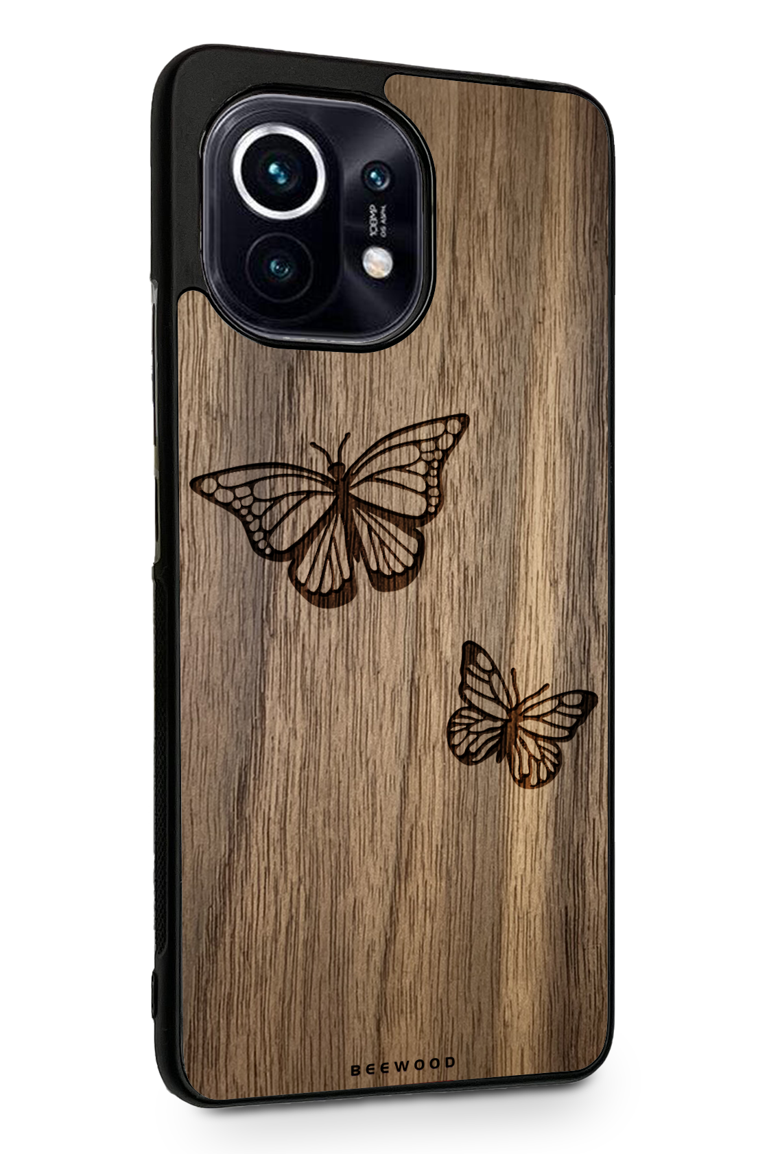 Holzhülle Xiaomi - BeeWood SCHMETTERLINGE